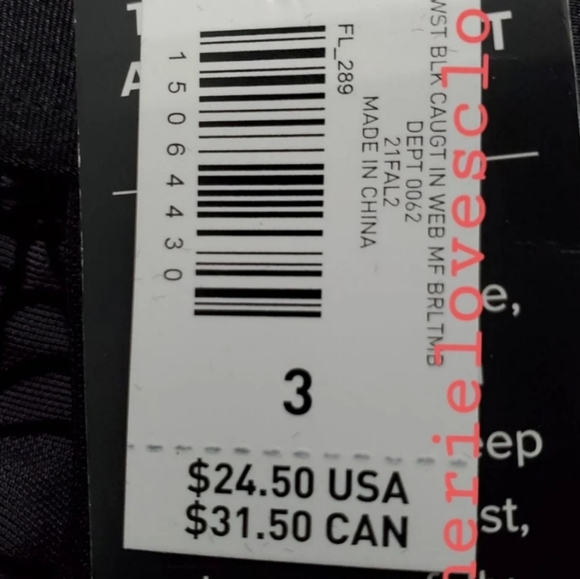 Torrid 3 Web Mesh Bralette & Pant Matching Set! - Picture 9 of 10